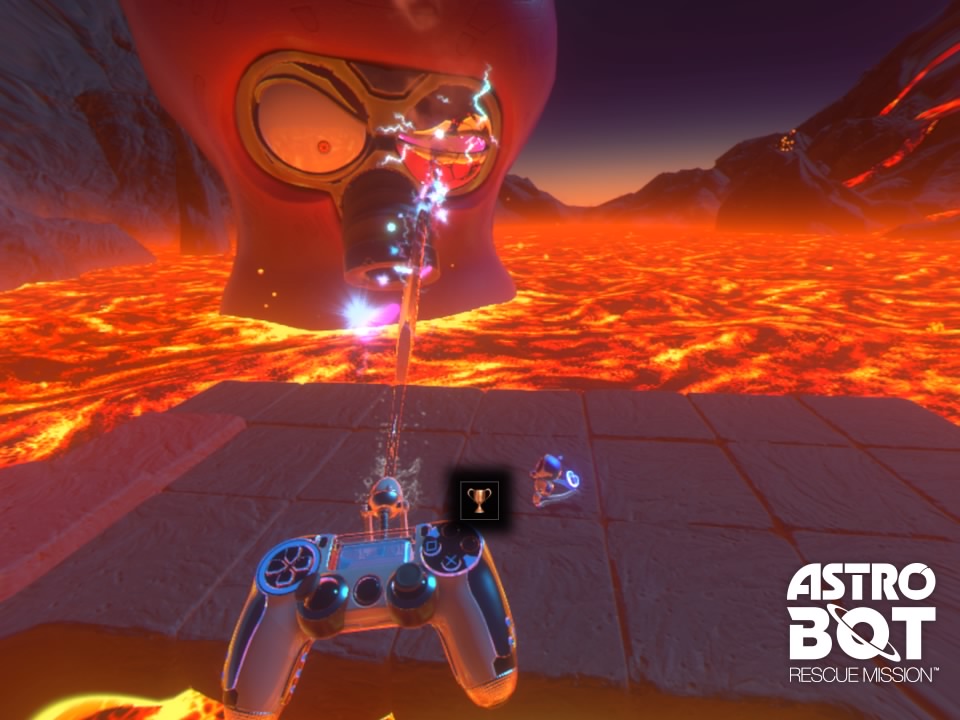 Astro Bot Rescue Mission Boss Gameplay