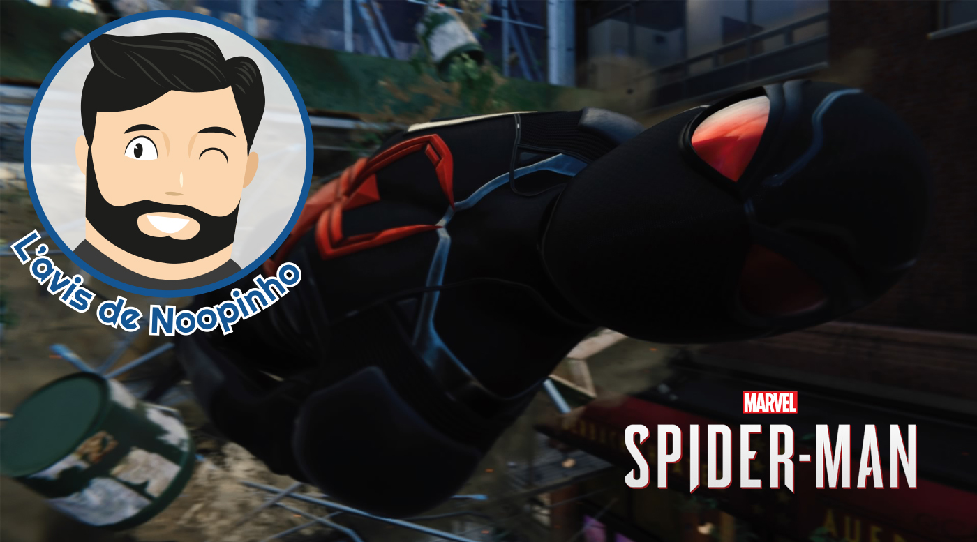 test spider man ps4 avis noopinho games