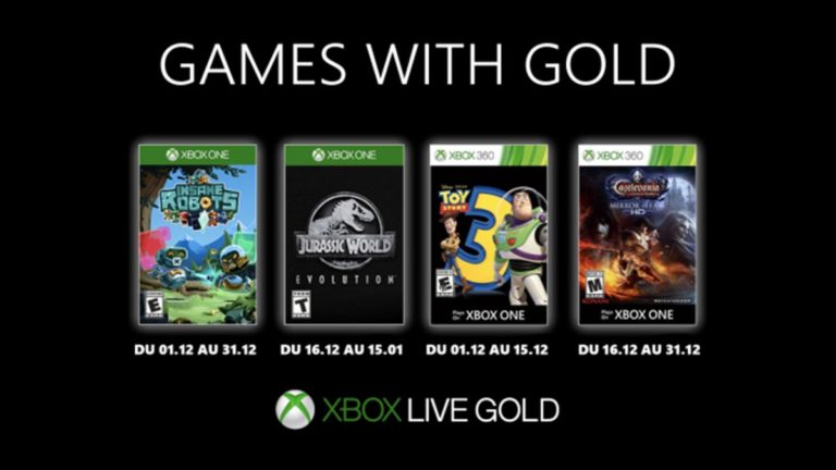 games with gold décembre 2019