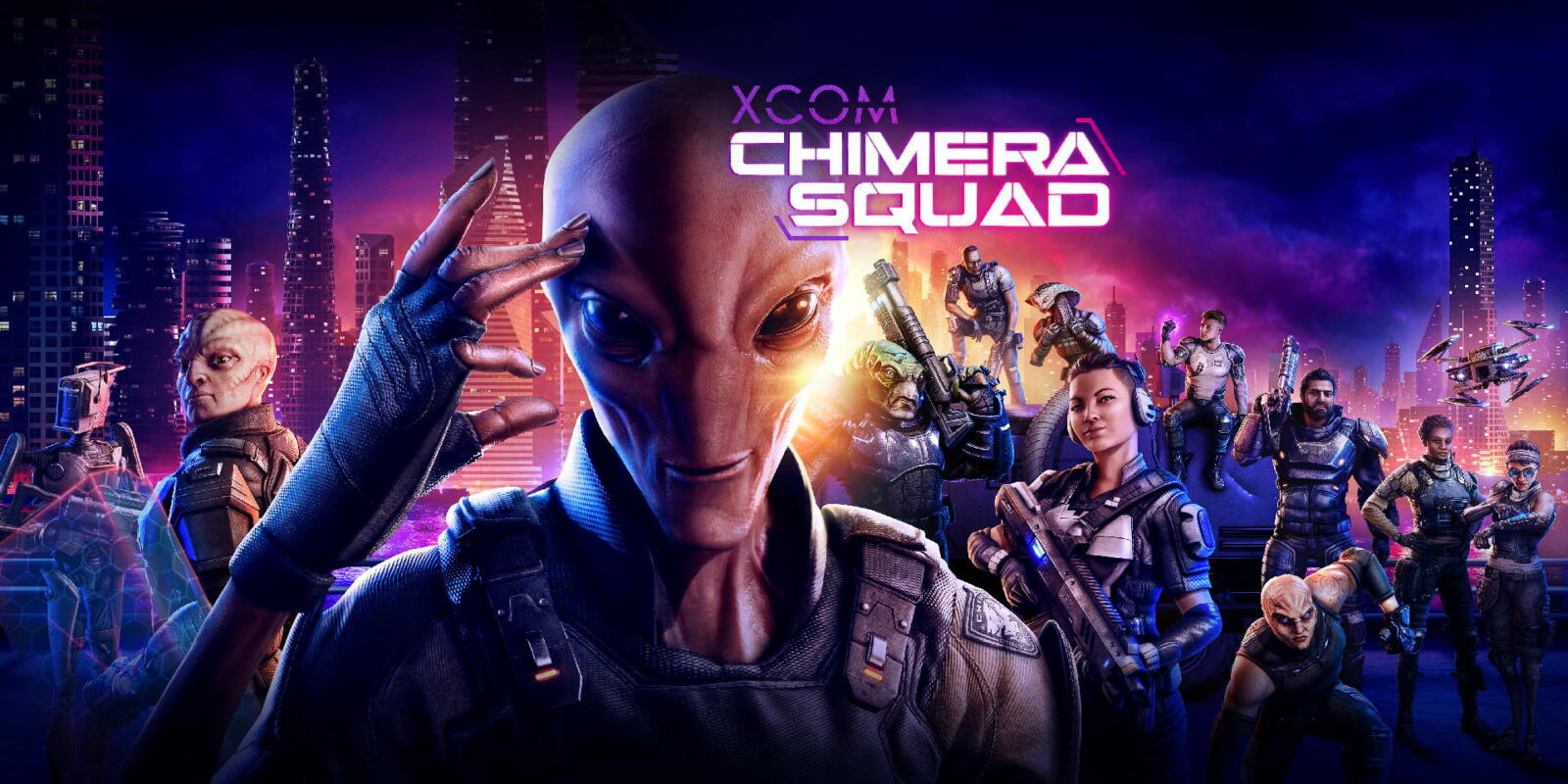 XCOM Chimera Squad Key Art