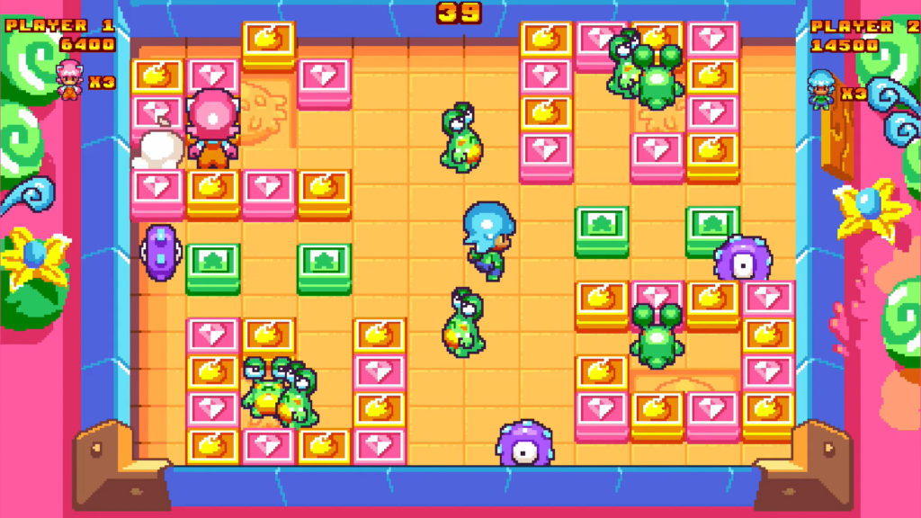 Pushy and Pully in Blockland