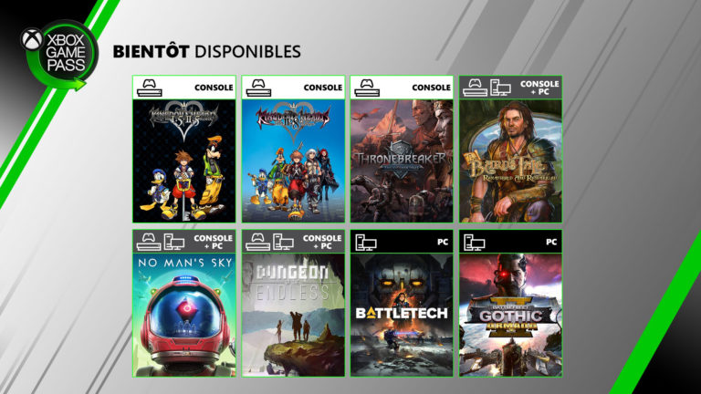 Xbox Game Pass Juin 2020
