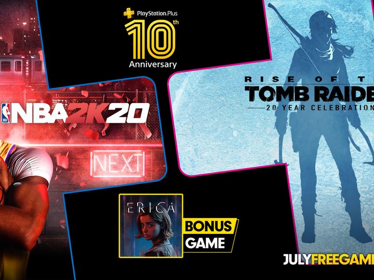 Playstation Plus juillet 2020