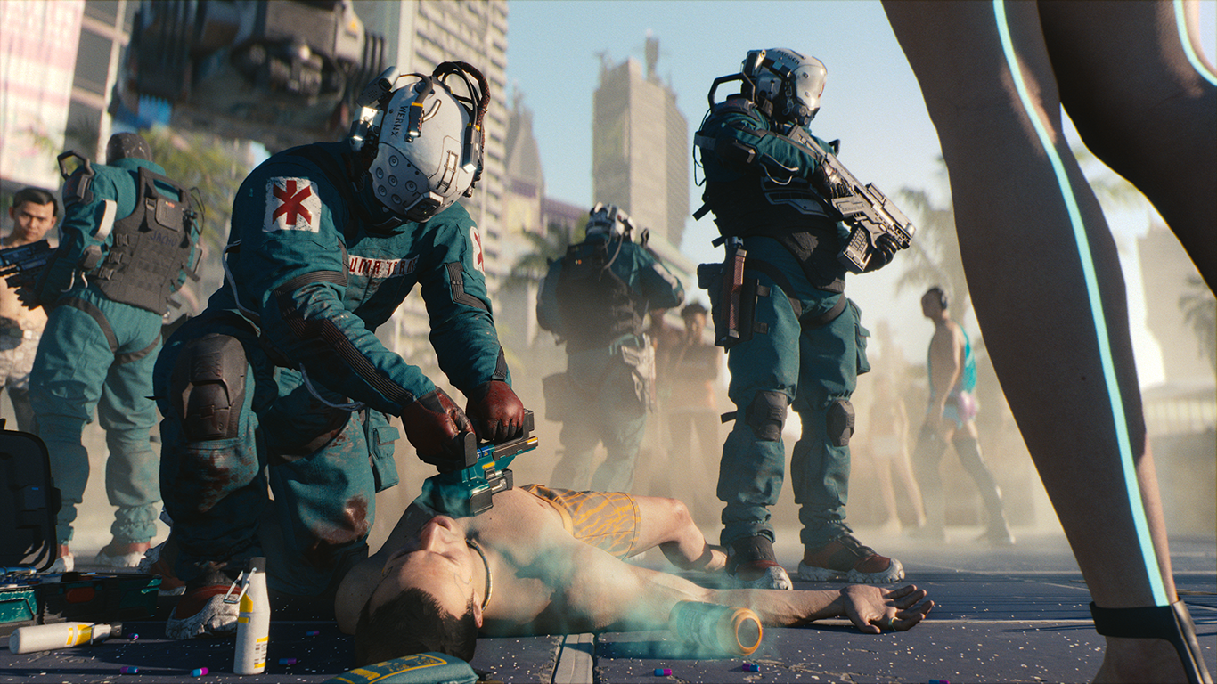 Cyberpunk 2077 repoussé
