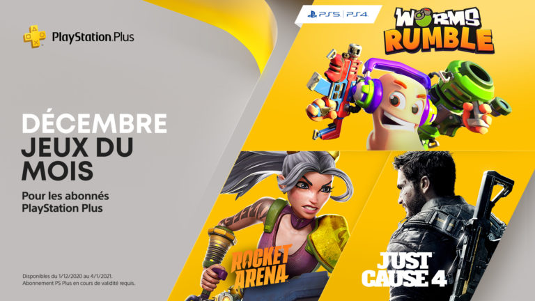 Playstation Plus décembre 2020