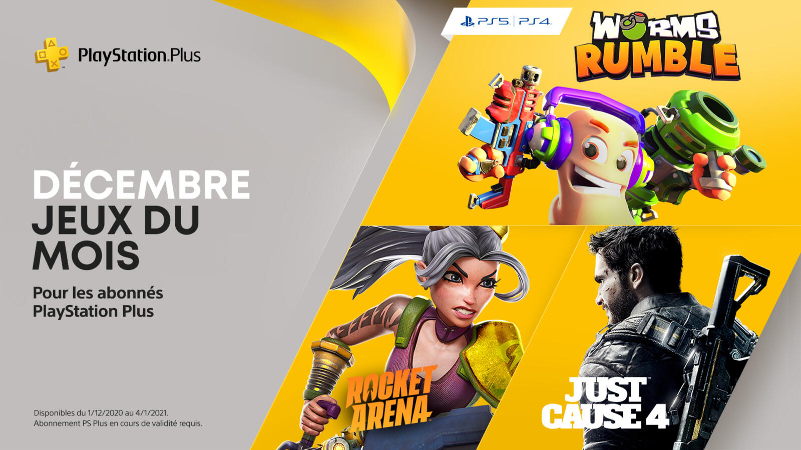 Playstation Plus décembre 2020