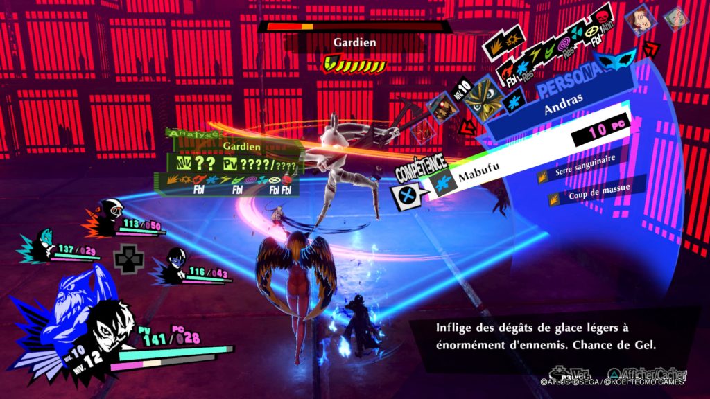 avis Persona 5 Strikers