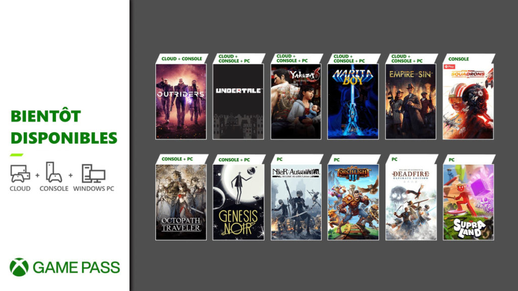 Octopath Traveler arrive sur Xbox et dans le Game Pass 2 Xbox Game Pass mars