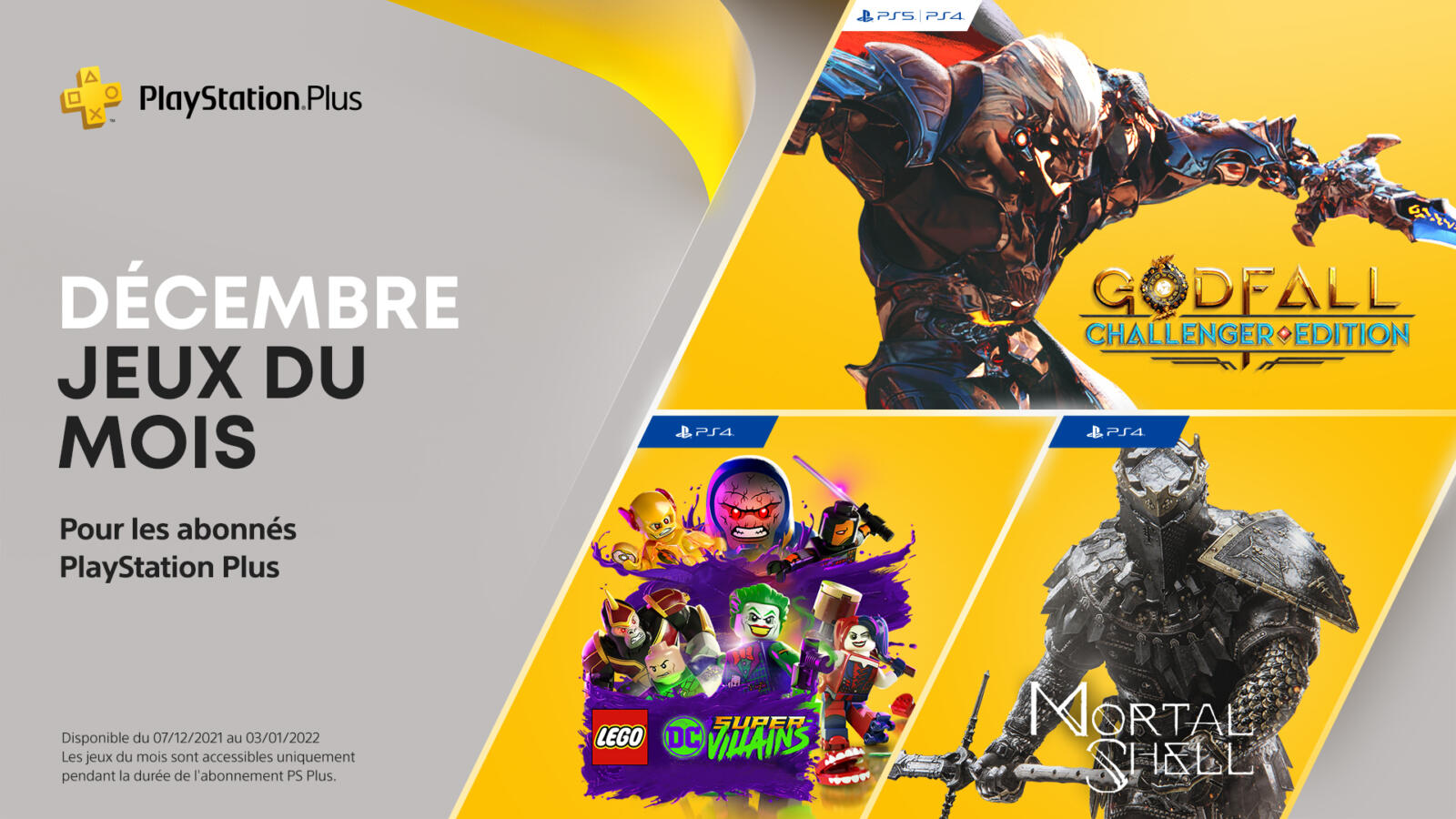 PlayStation Plus Décembre 2021
