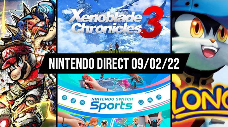 Nintendo Direct 09/02/2022 récap