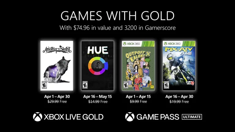 games with gold avril 2022