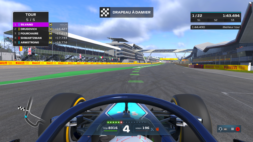 avis F1 22