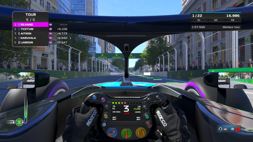 avis F1 22
