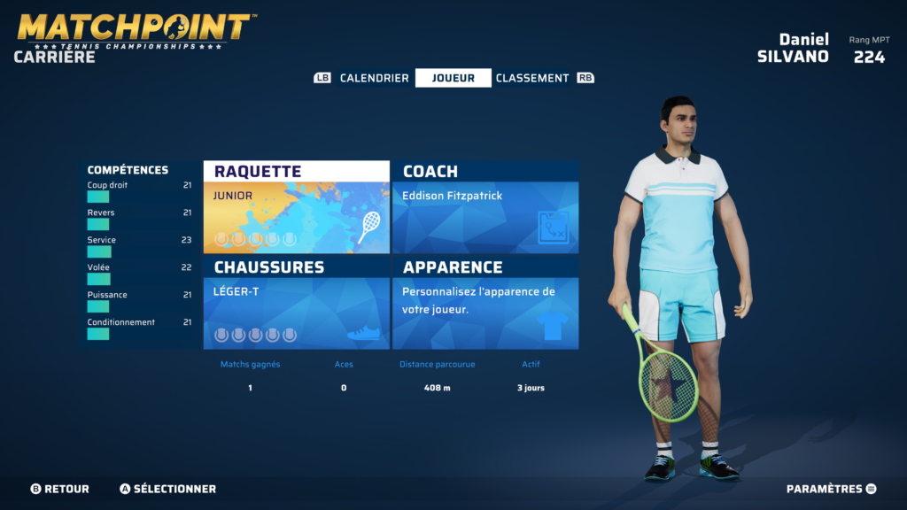 avis Matchpoint - Tennis Championships