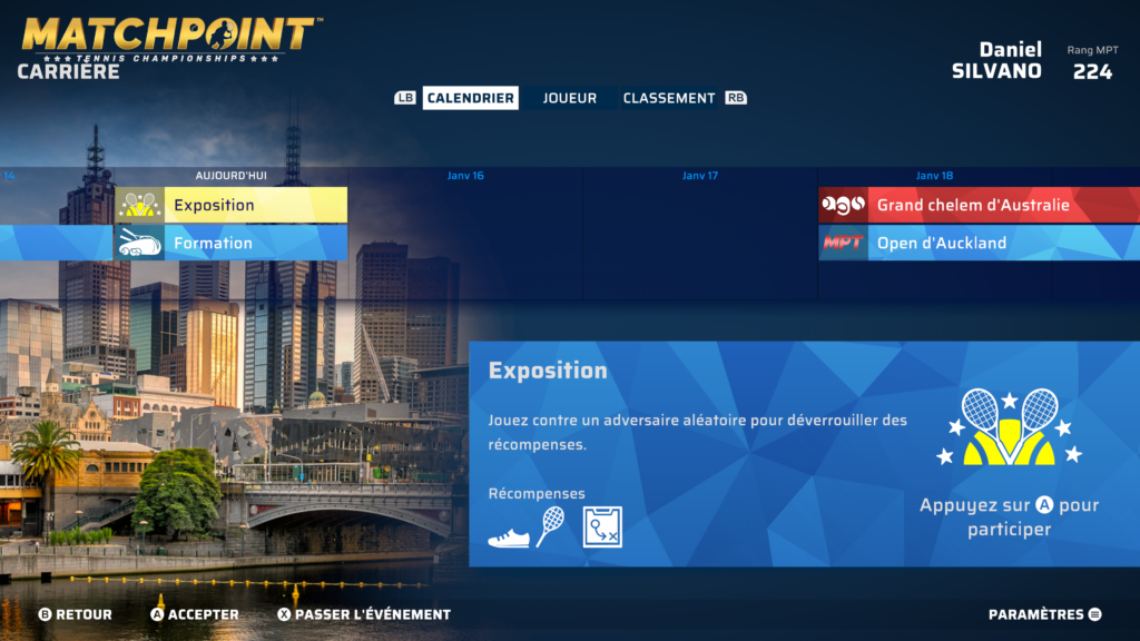avis Matchpoint - Tennis Championships