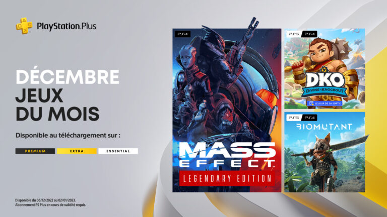 PlayStation Plus Jeux de decembre