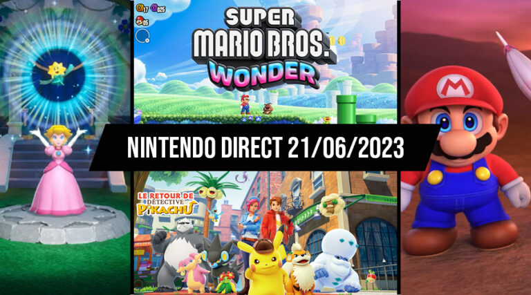 Nintendo Direct du 21 06 2023 récap