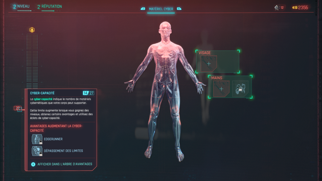 implants Cyberpunk 2077