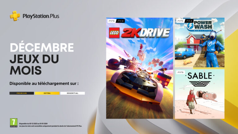 Playstation Plus décembre 2023