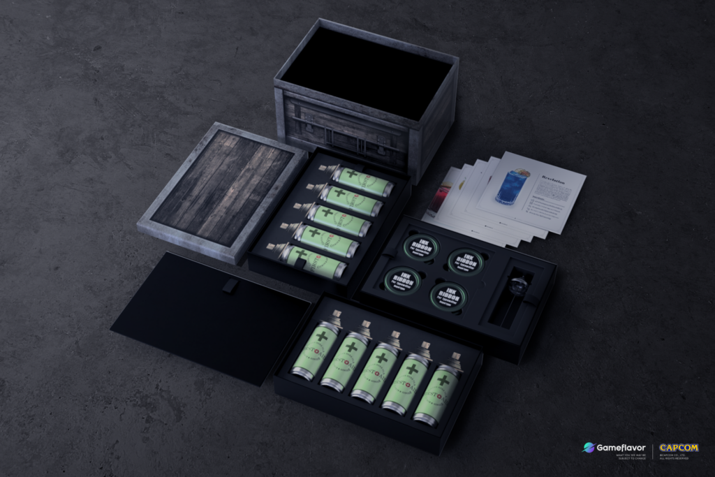 Resident Evil boissons collector