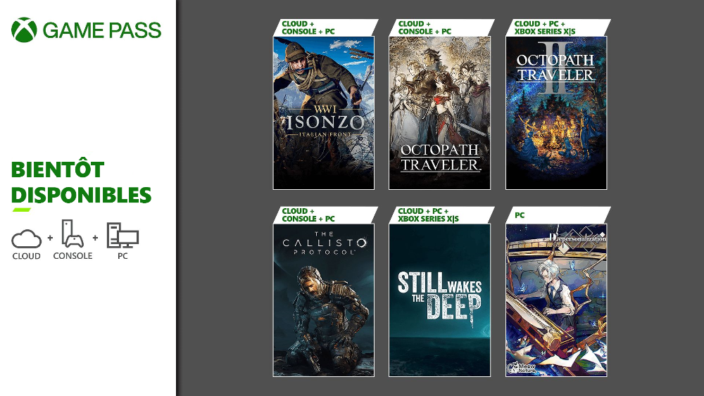 game pass Octopath Traveler