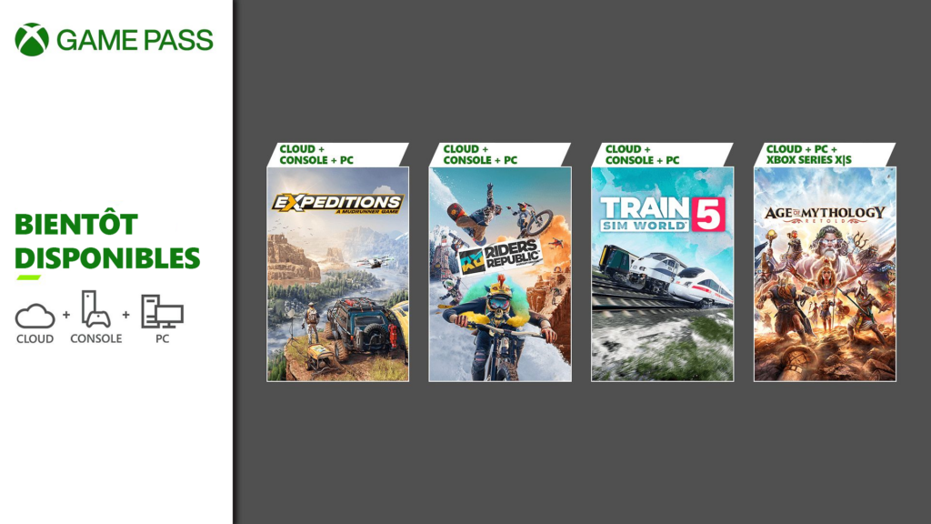 Xbox Game Pass Septembre 2024