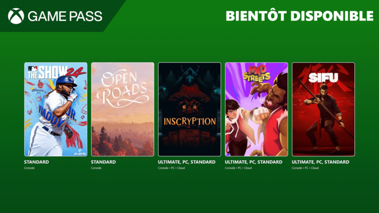 Xbox Game Pass Octobre 2024