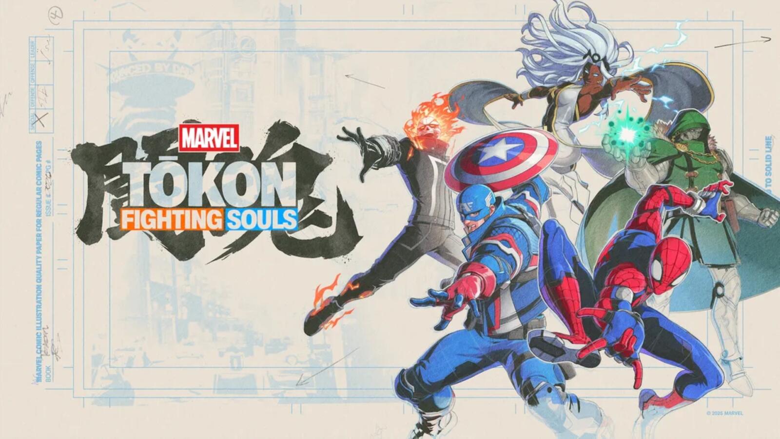 artwork Marvel Tōkon : Fighting Souls