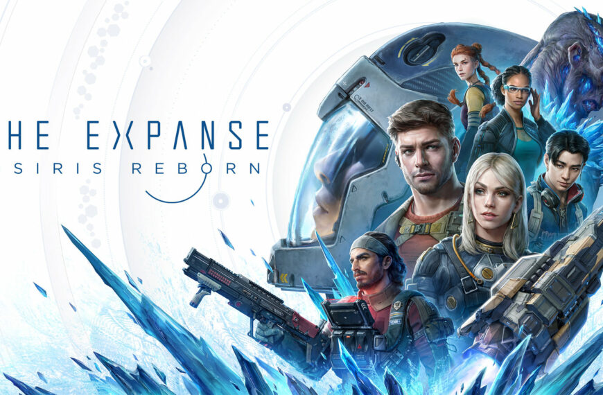 Illustration officielle de The Expanse: Osiris Reborn, le RPG sci-fi inspiré de Mass Effect, développé par Owlcat Games, présentant une vue d’ensemble immersive.