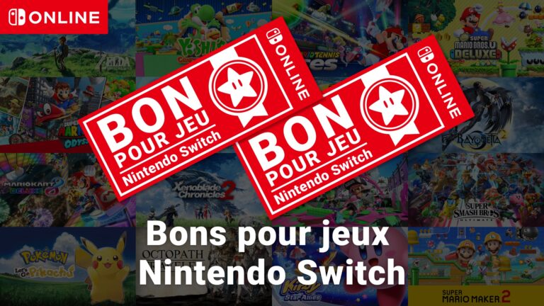 Bon de jeu Nintendo Switch : Nintendo annonce la fin du service