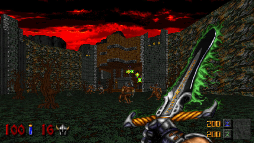 heretic + hexen - gameplay