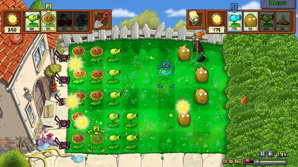 Plants vs Zombies Replanted - gameplay