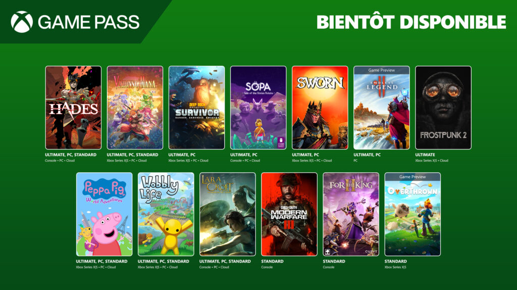 XBOX GamePass Announcement 16x9 9.16.2025 FR FR d1f32517b7664ae3c64d