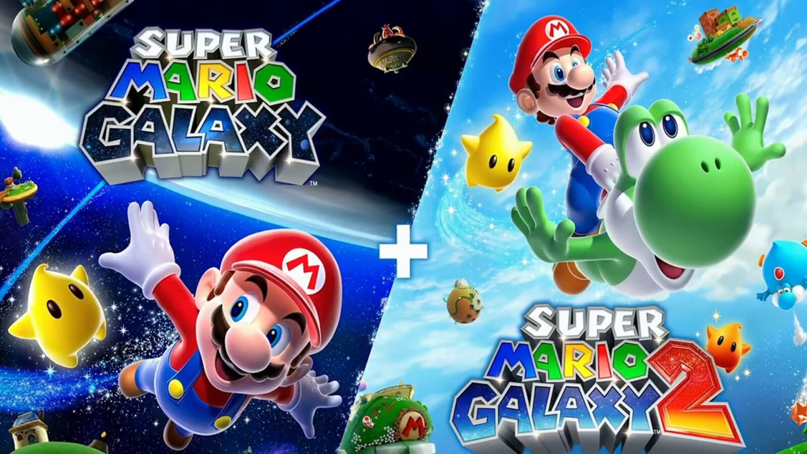Super Mario Galaxy + Super Mario Galaxy 2