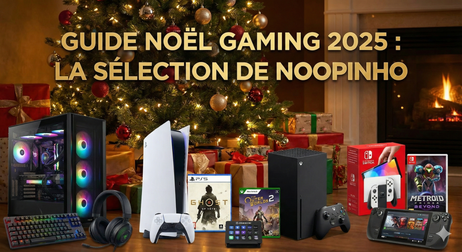 Idées cadeaux gaming : Ma sélection pour Noël 2025 7 idées cadeaux gaming noel 2025