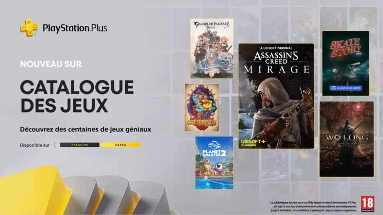 PlayStation Plus Extra décembre 2025 : Assassin's Creed et LEGO au programme ! 3 ps plus decembre 2025
