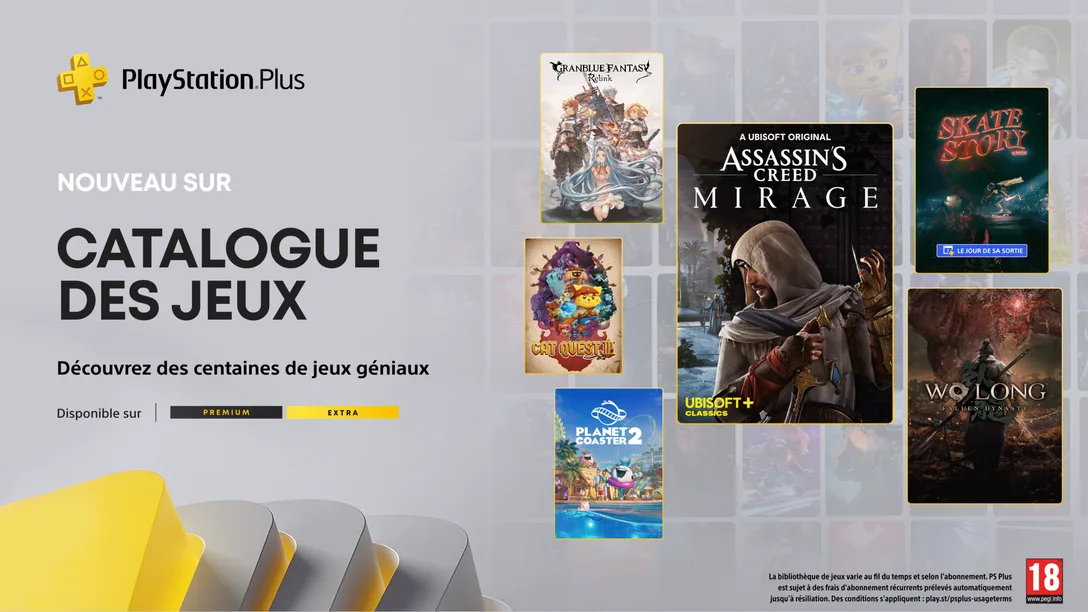 PlayStation Plus Extra décembre 2025 : Assassin's Creed et LEGO au programme ! 1 ps plus decembre 2025