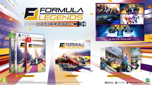 Formula Legends edition physique