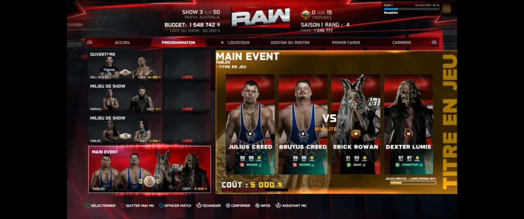 Avis WWE 2K26 : Le digne héritier de l'époque SmackDown vs. Raw ? 5 Avis WWE 2K26 : Le digne héritier de l'époque SmackDown vs. Raw ?