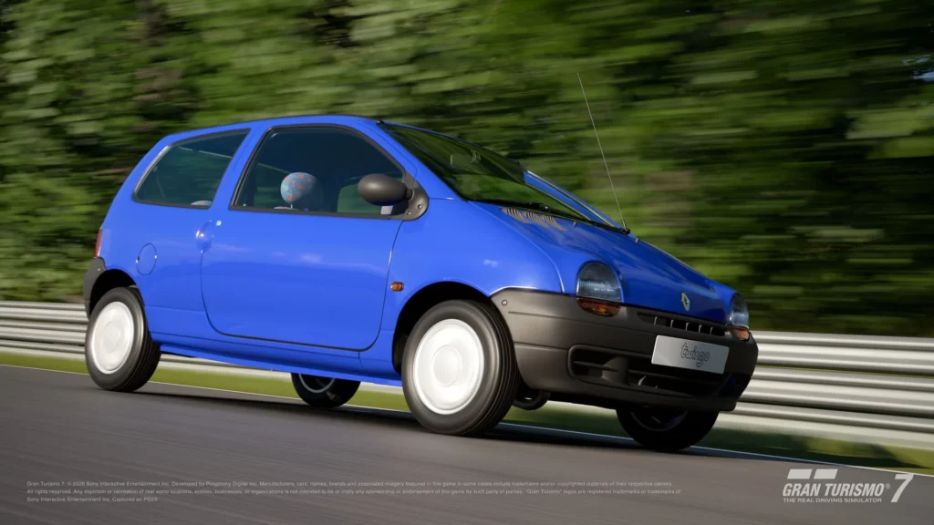 Gran Turismo 7 - Une mise à jour qui accueille une Citadine à la Française 4 Gran Turismo 7 Twingo