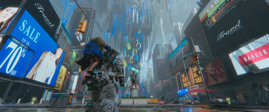 Pragmata New York glitch