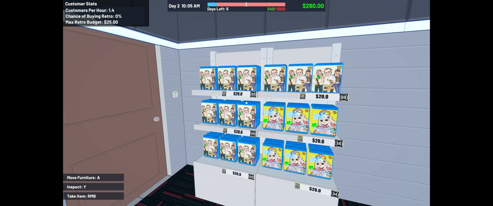 Avis - GameStonk Simulator : Gone Rogue, la boutique de jeux vidéo qui cache bien son jeu 2 avis GameStonk Simulator