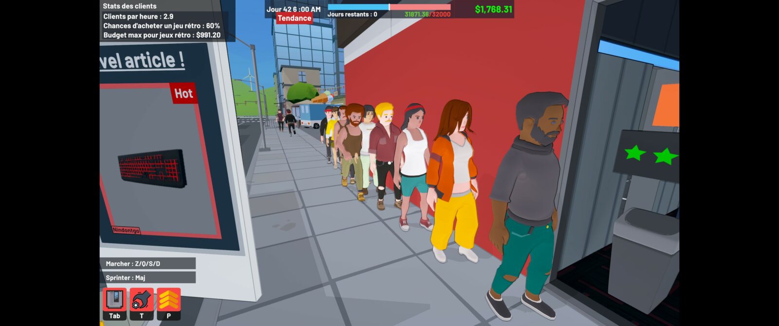 Avis - GameStonk Simulator : Gone Rogue, la boutique de jeux vidéo qui cache bien son jeu 3 Avis - GameStonk Simulator : Gone Rogue, la boutique de jeux vidéo qui cache bien son jeu