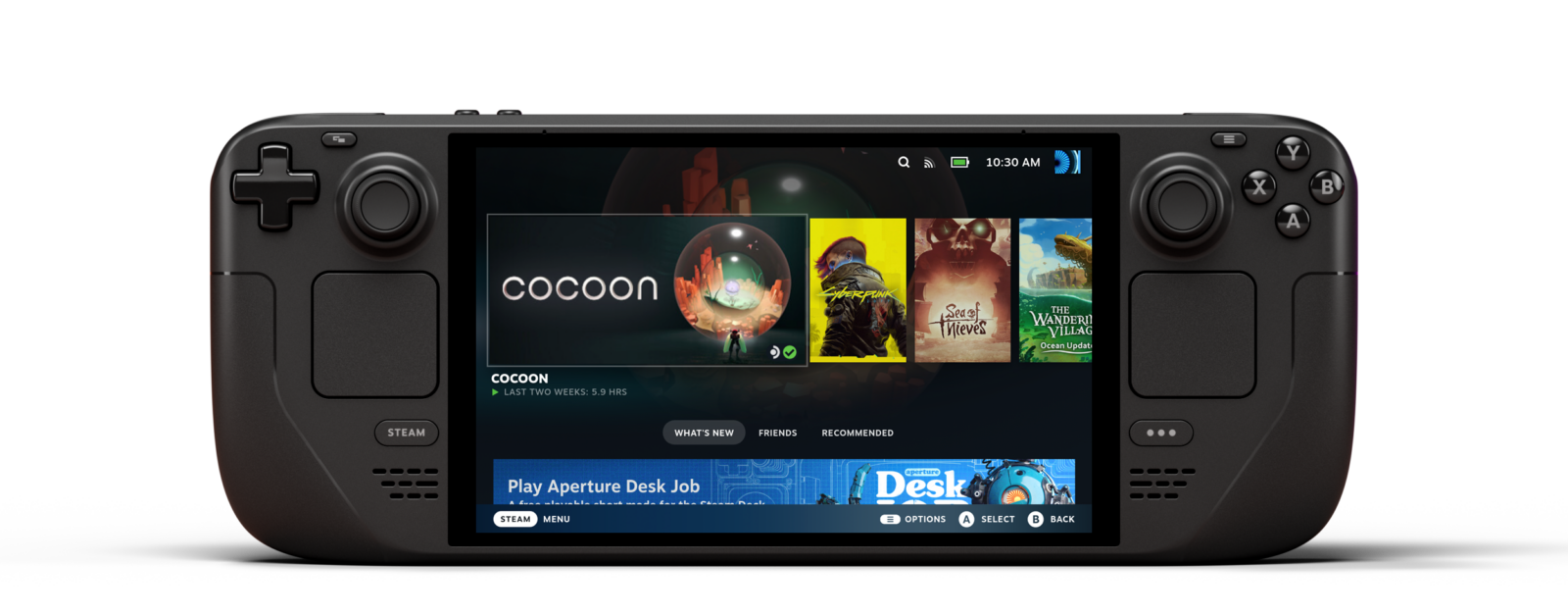 Image du Steam Deck Oled