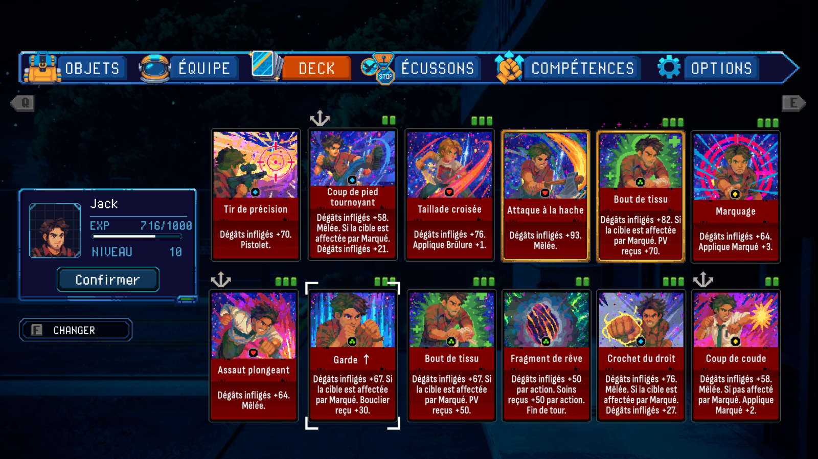 avis Echo Generation 2, le deck de cartes disponible