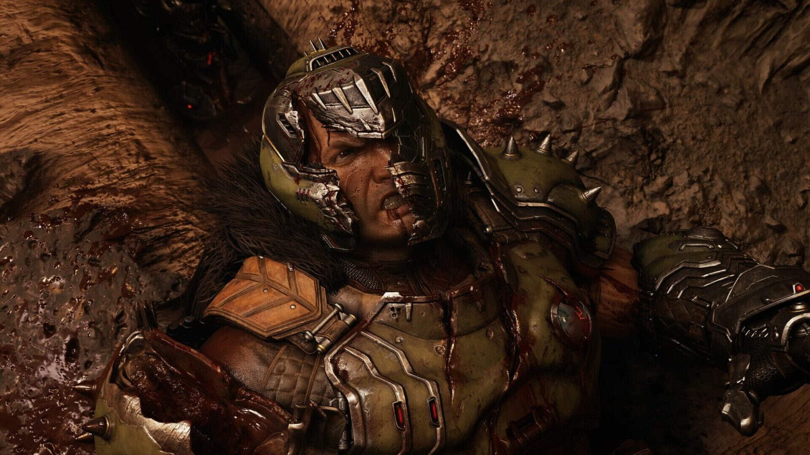 Le Slayer en mauvaise posture dans Doom The Dark Ages Revelations