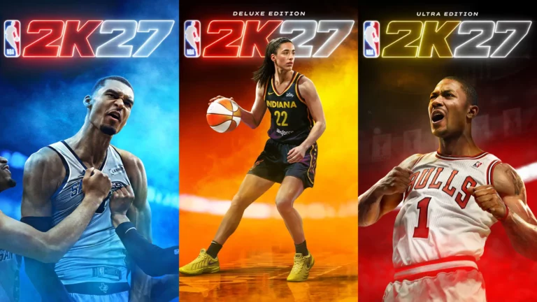 cover des éditions de NBA 2K27