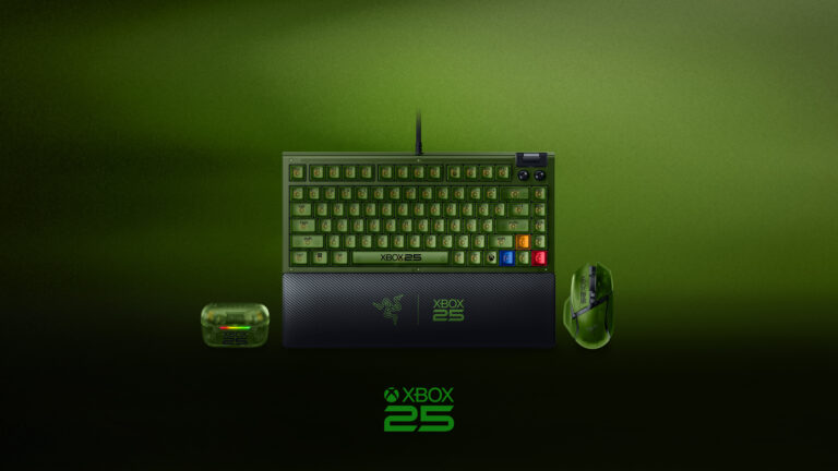 Collection Razer Xbox 25 Anniversary : prix et date Collection Razer Xbox 25 Anniversary : prix et date