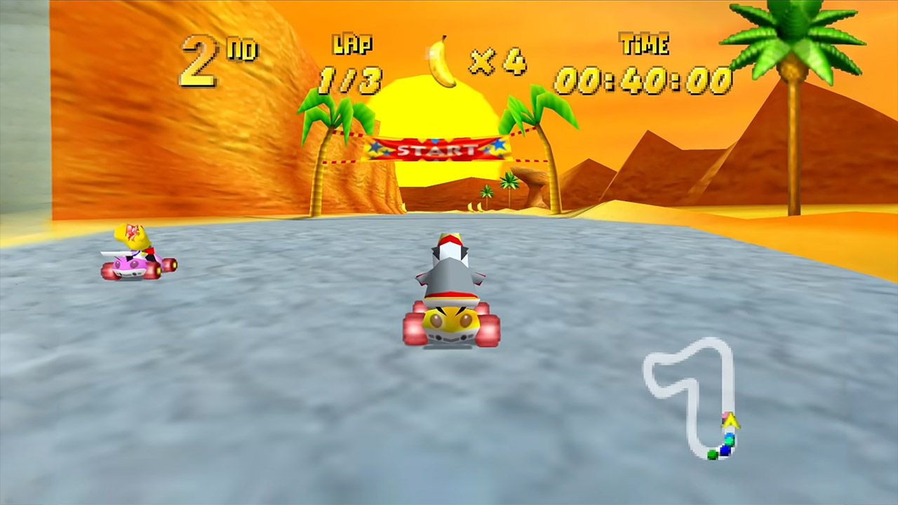 Diddy Kong sur PC via decompilation