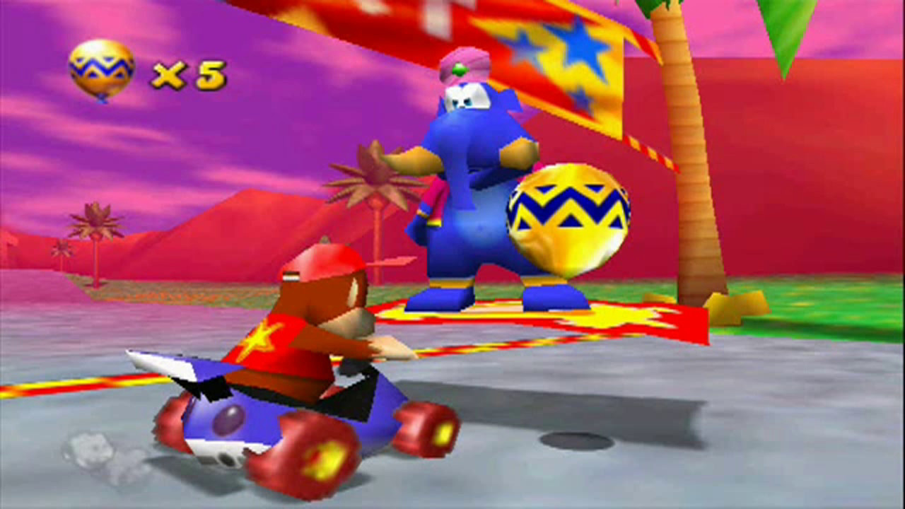 Diddy Kong Racing sur PC sans émulation : Golden Balloon